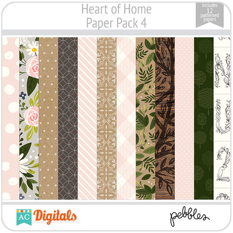 Heart of Home Paper Pack 4