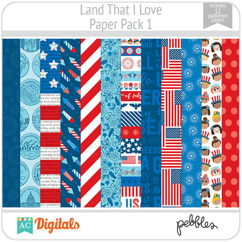 Land That I Love Paper Pack 1
