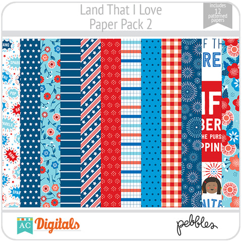 Land That I Love Paper Pack 2