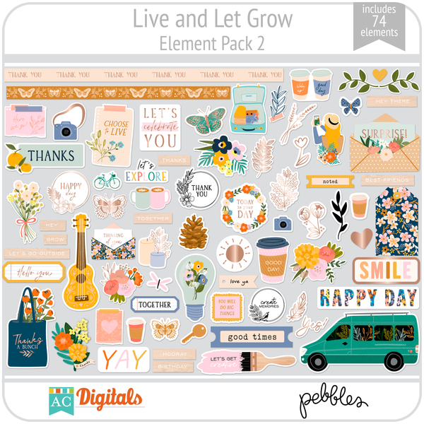 Live and Let Grow Element Pack 2