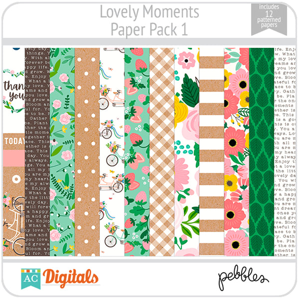 Lovely Moments Paper Pack 1