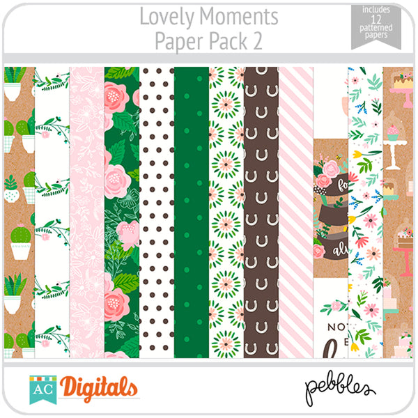 Lovely Moments Paper Pack 2