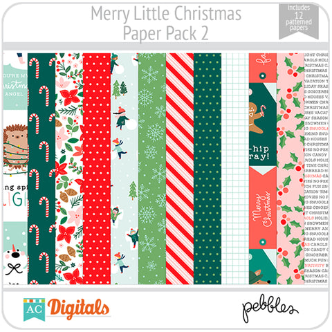 Merry Little Christmas Paper Pack 2