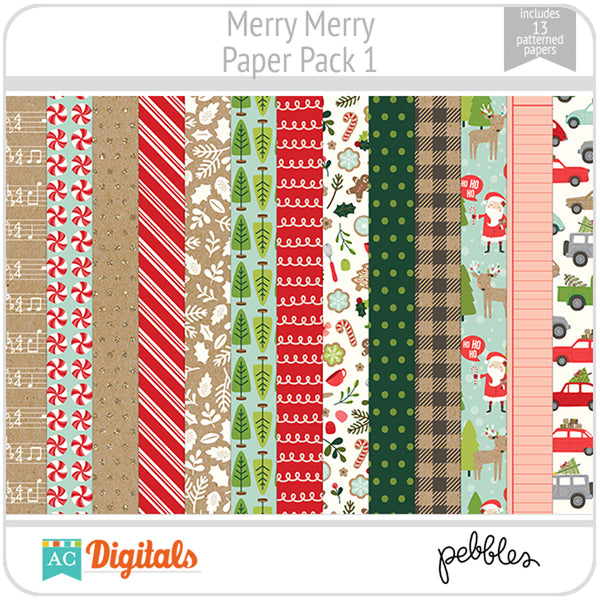 Merry Merry Paper Pack 1