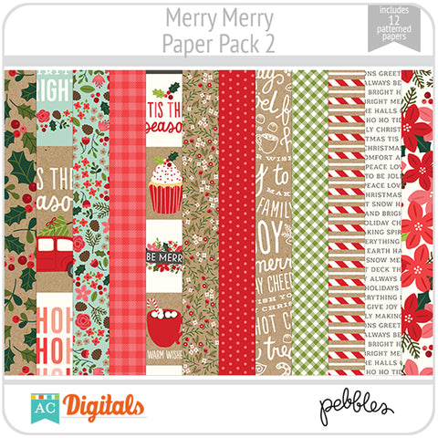 Merry Merry Paper Pack 2