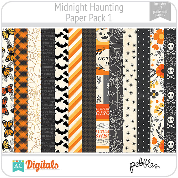 Midnight Haunting Paper Pack 1