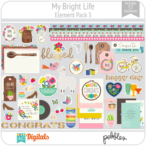 My Bright Life Element Pack 3