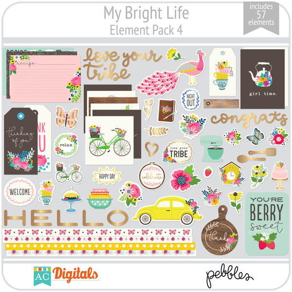 My Bright Life Element Pack 4