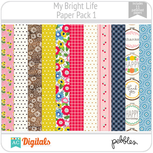 My Bright Life Paper Pack 1