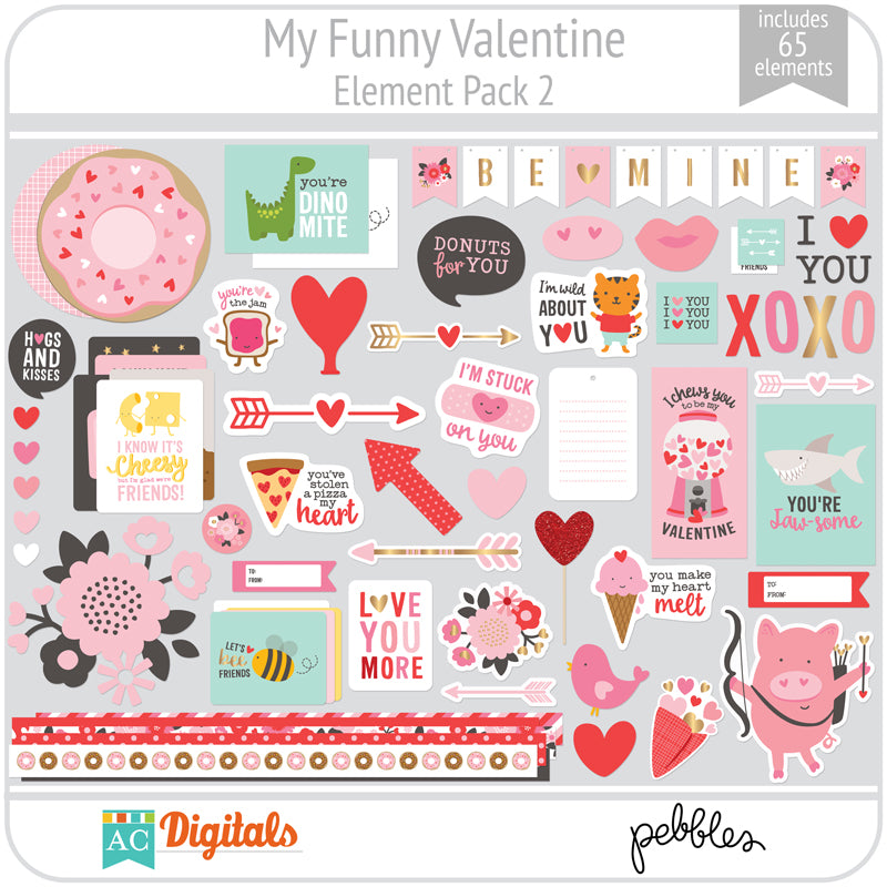 My Funny Valentine Paper Pack 2