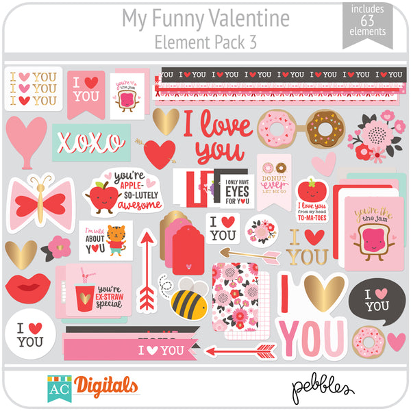 My Funny Valentine Element Pack 3