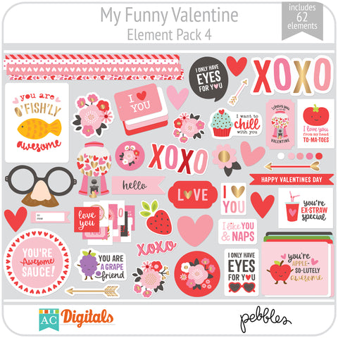 My Funny Valentine Element Pack 4