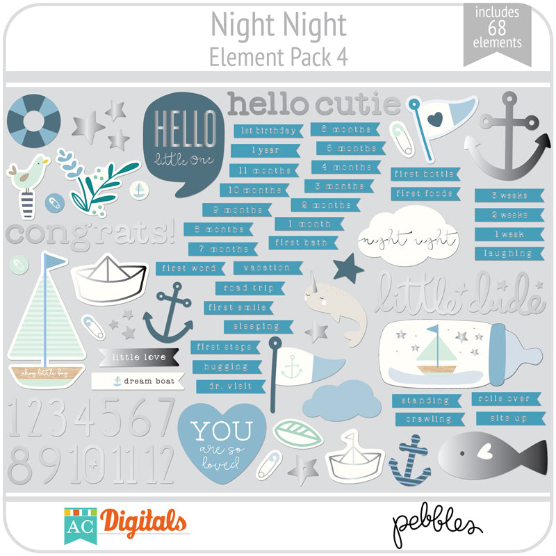 Night Night Element Pack 4