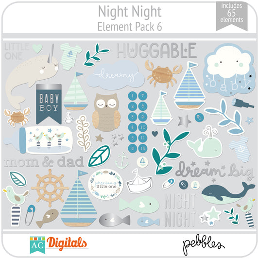 Night Night Element Pack 6