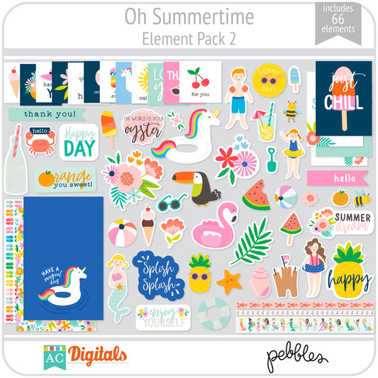 Oh Summertime Element Pack 2