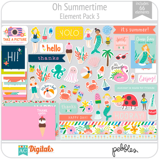 Oh Summertime Element Pack 3