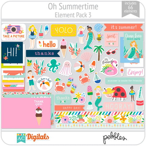 Oh Summertime Element Pack 3