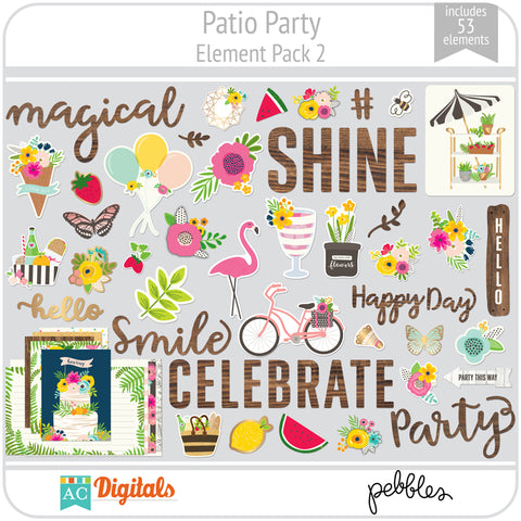 Patio Party Element Pack 2