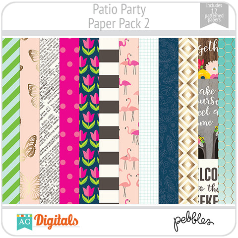 Patio Party Paper Pack 2