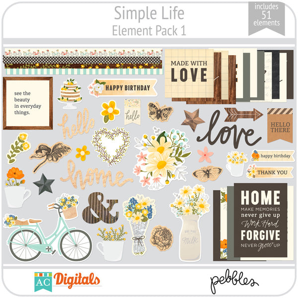 Simple Life Element Pack 1