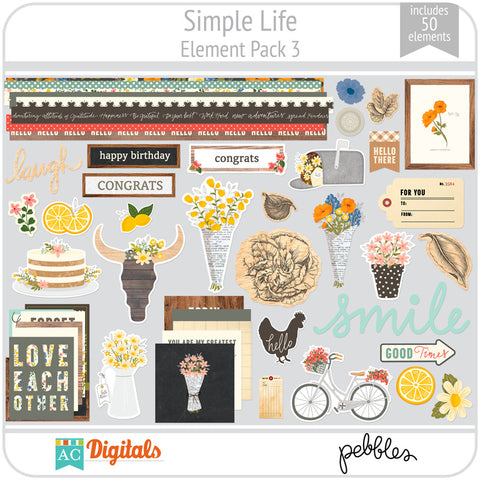 Simple Life Element Pack 3