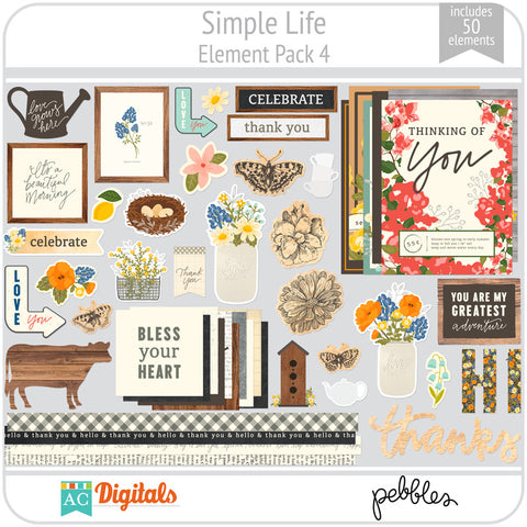 Simple Life Element Pack 4