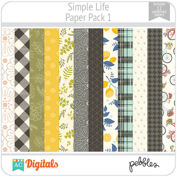 Simple Life Paper Pack 1