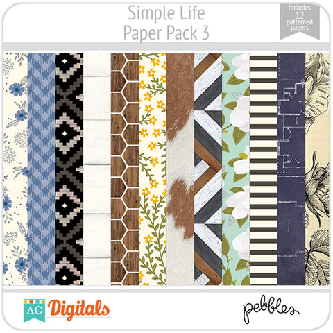 Simple Life Paper Pack 3