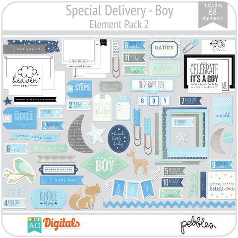 Special Delivery - Boy Element Pack 2