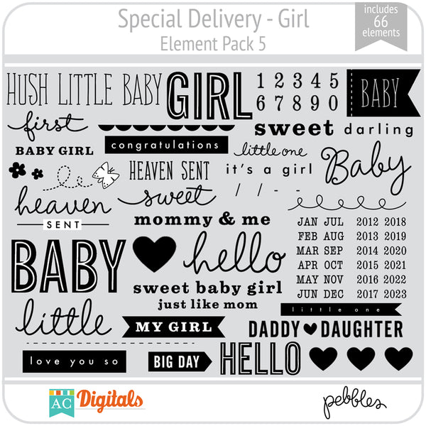 Special Delivery - Girl Full Collection