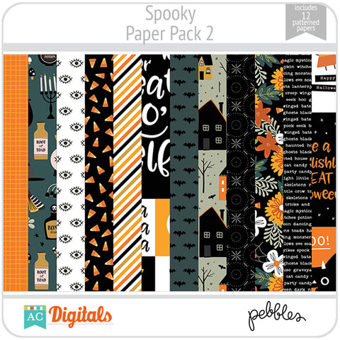 Spooky Paper Pack 2