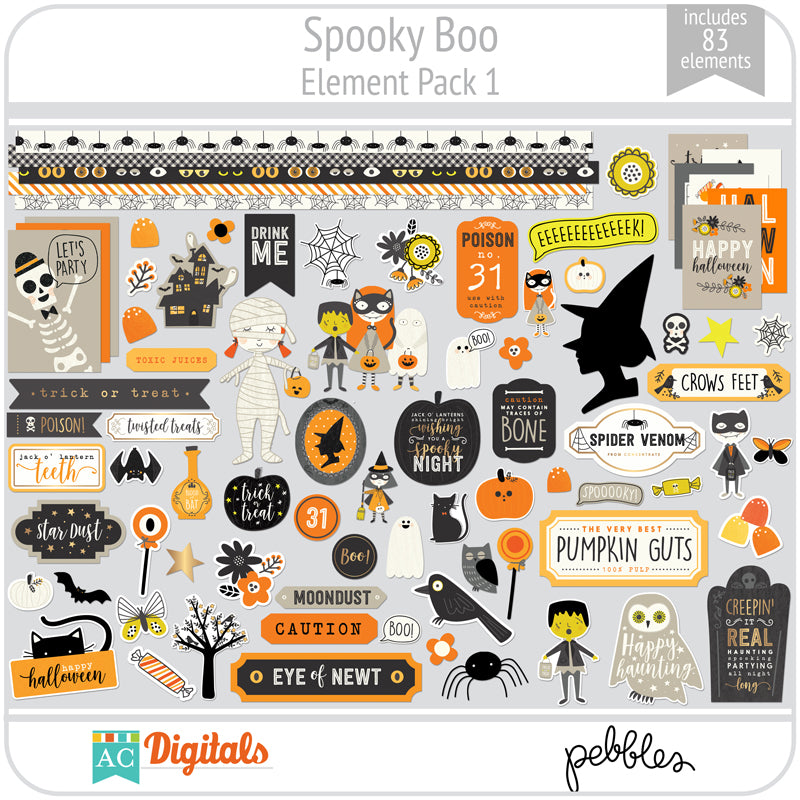 Spooky Boo Full Collection