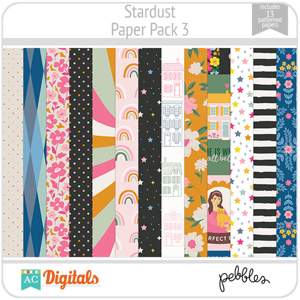 Stardust Paper Pack 3
