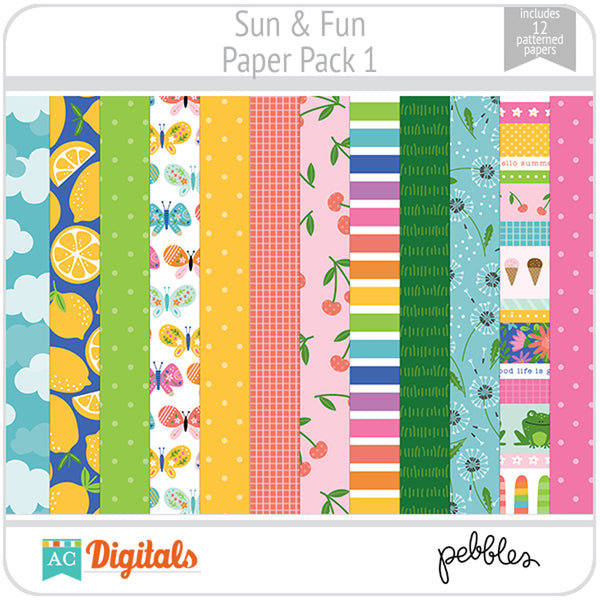 Sun & Fun Paper Pack 1