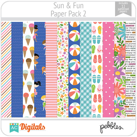 Sun & Fun Paper Pack 2