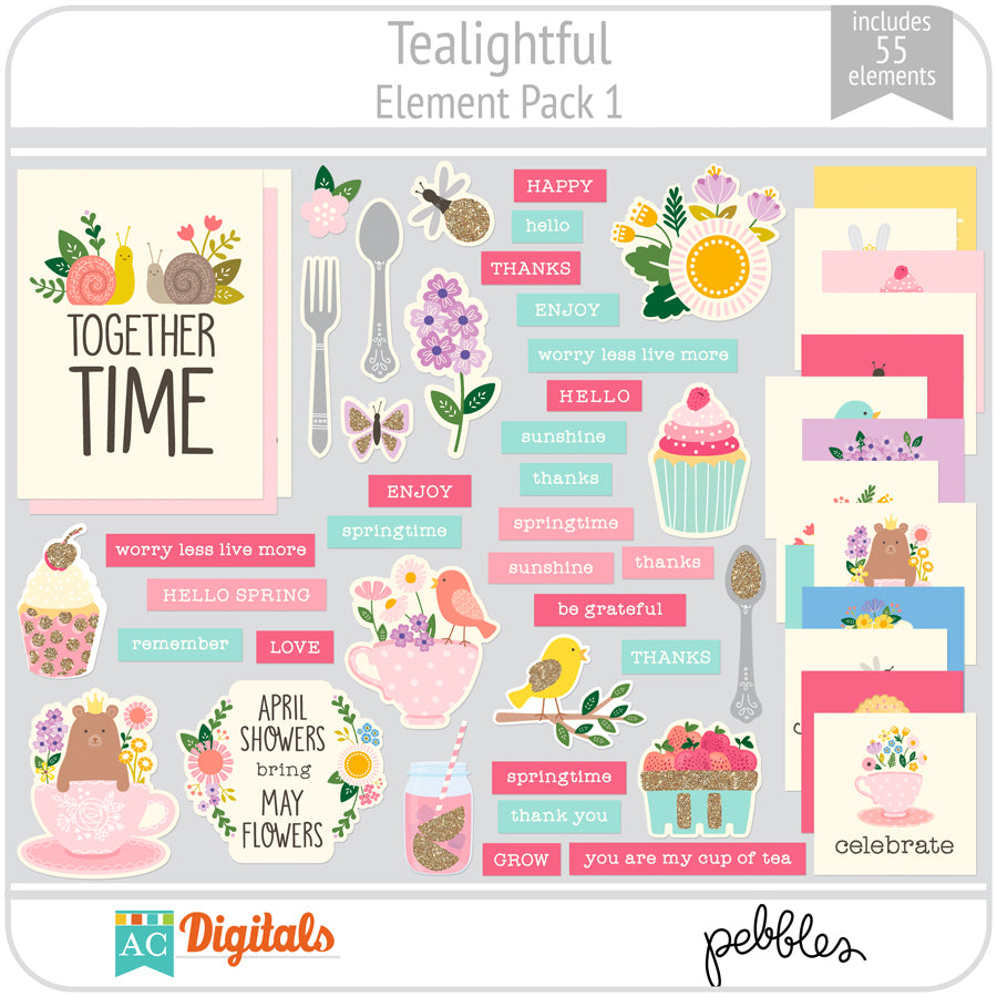 Tealightful Element Pack 1