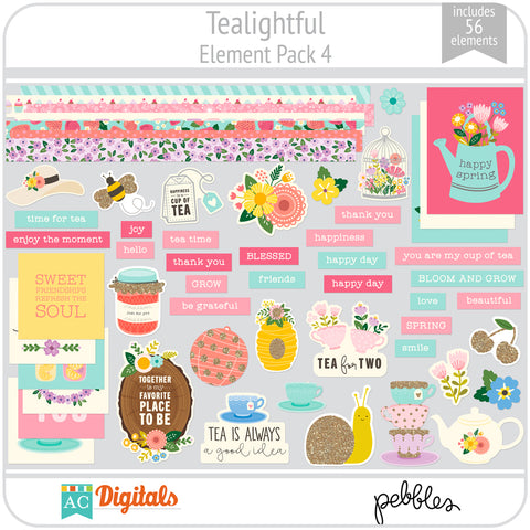 Tealightful Element Pack 4