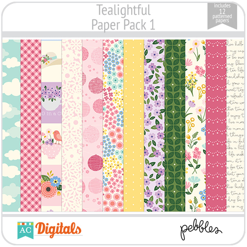 Tealightful Paper Pack 1