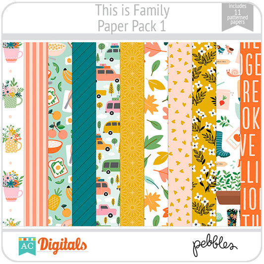This is Family Paper Pack 1
