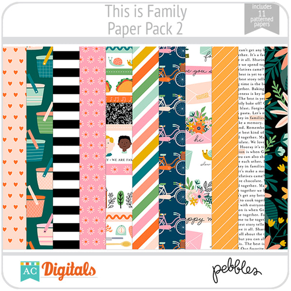 This is Family Paper Pack 2
