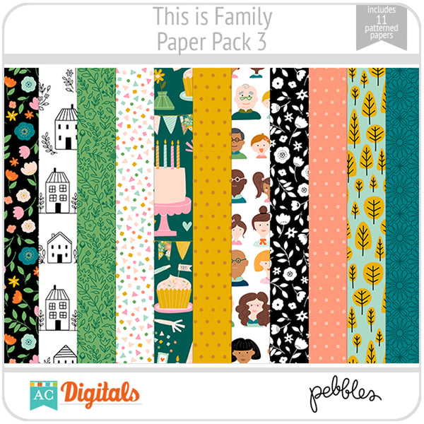 This is Family Paper Pack 3
