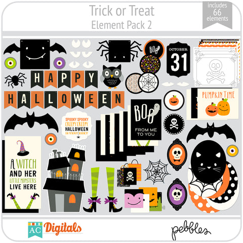 Trick or Treat Element Pack 2
