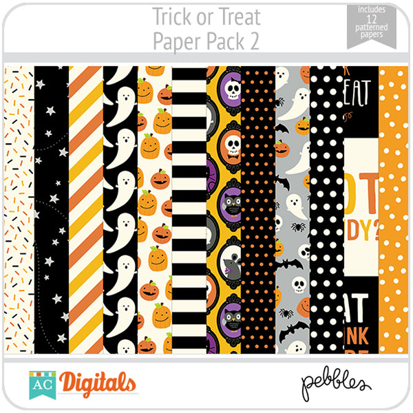 Trick or Treat Paper Pack 2