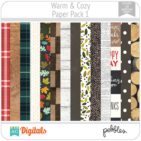 Warm & Cozy Paper Pack 1