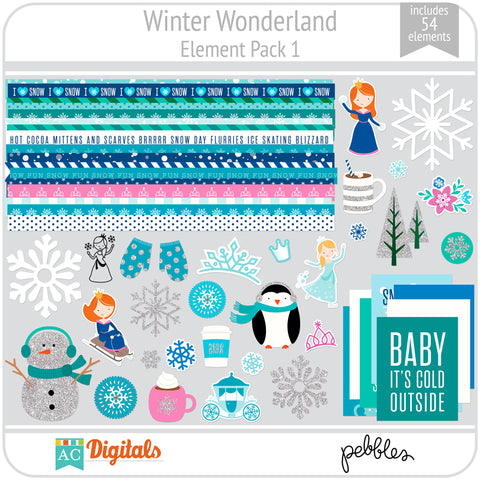 Winter Wonderland Element Pack 1