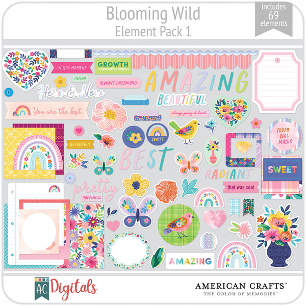 Blooming Wild Element Pack 1