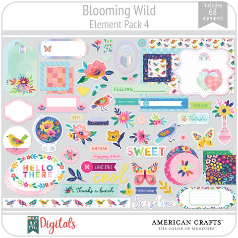 Blooming Wild Element Pack 4