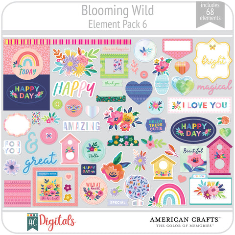 Blooming Wild Element Pack 6