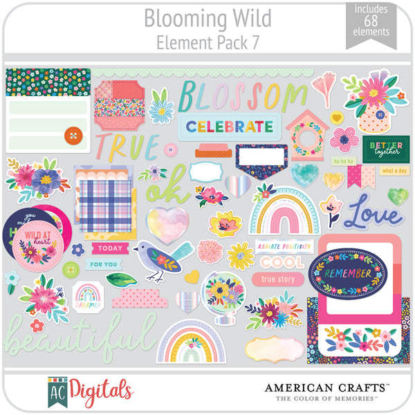 Blooming Wild Element Pack 7