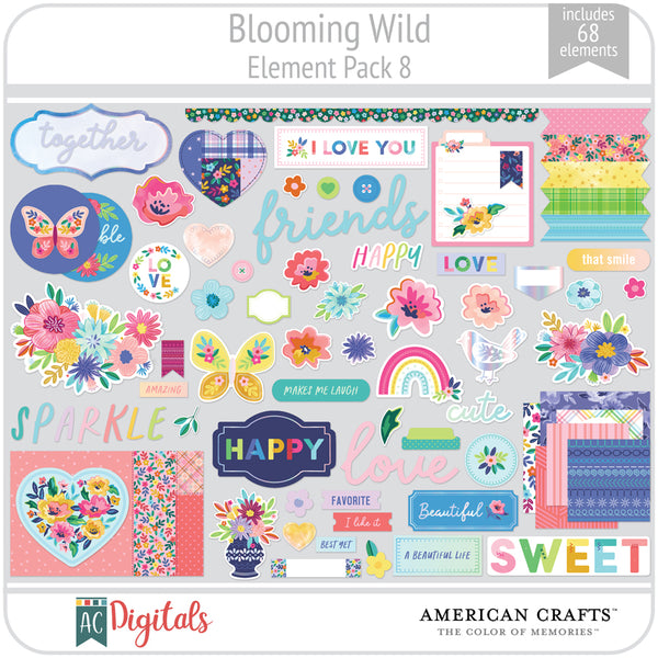 Blooming Wild Element Pack 8